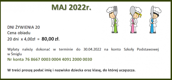 obiady maj 22