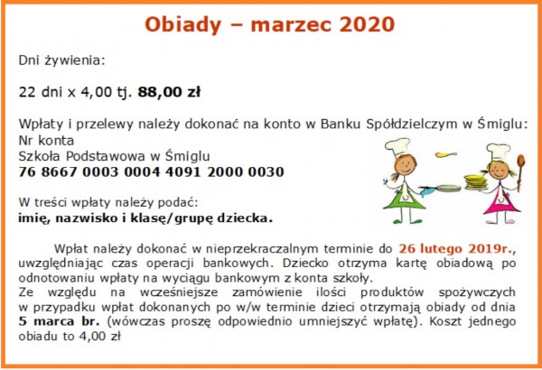 obiady III 20r