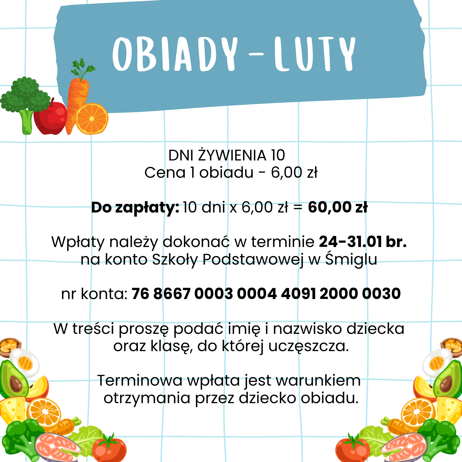 obiady - luty