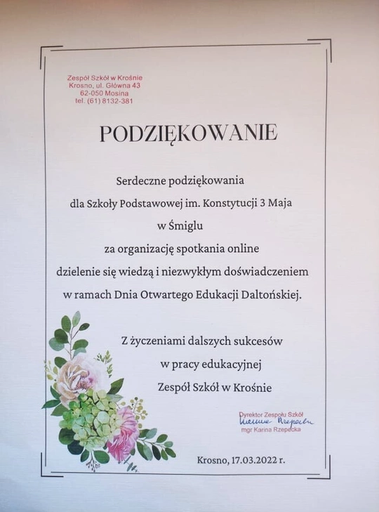 Pedagogika Planu Daltońskiego w praktyce - spotkanie online